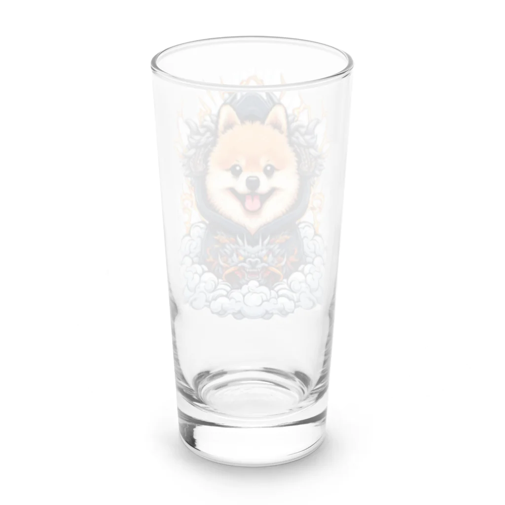 Pom-Dog'sのポメドラゴン Long Sized Water Glass :back