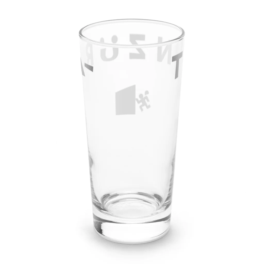 TONZURA-のトンズラーグッズ Long Sized Water Glass :back