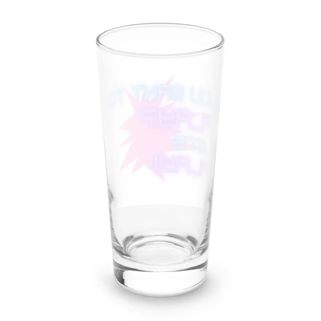 P4R4D0XパラドックスのYOU WANT TO PLAY? Long Sized Water Glass :back