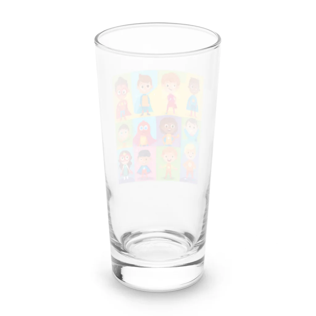 Satoshi27のユニークな特徴や能力子供たち Long Sized Water Glass :back