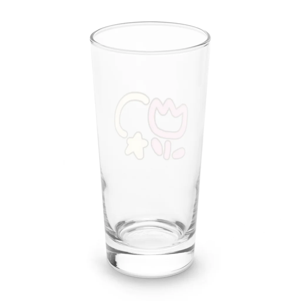 きなまみやのファンマーク Long Sized Water Glass :back