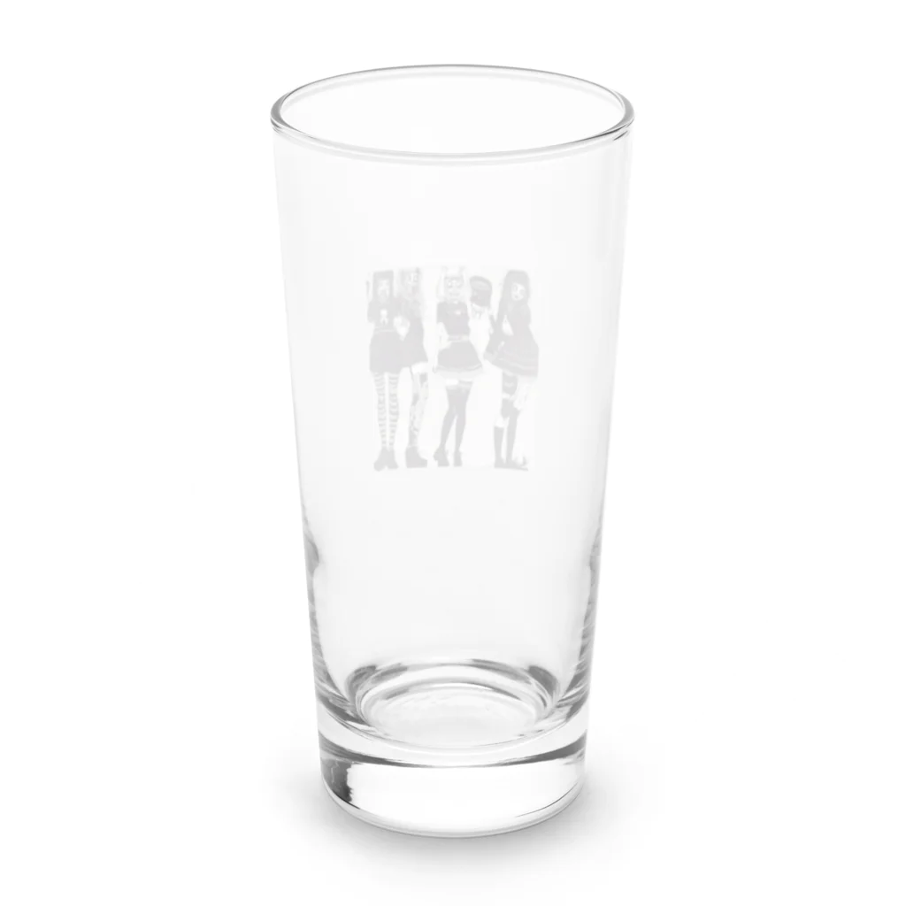 rarara-404のキモ＆キュート Long Sized Water Glass :back