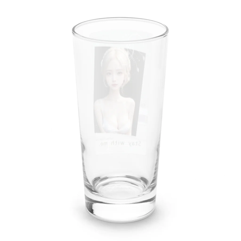 sounya sounyaの美女 図鑑（Stay with me.） Long Sized Water Glass :back