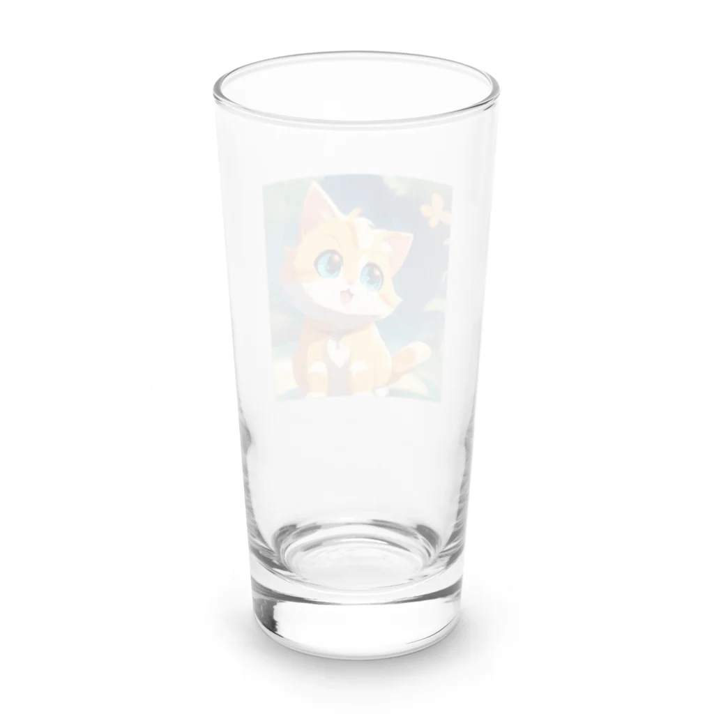 kumatakoのにゃんこ Long Sized Water Glass :back