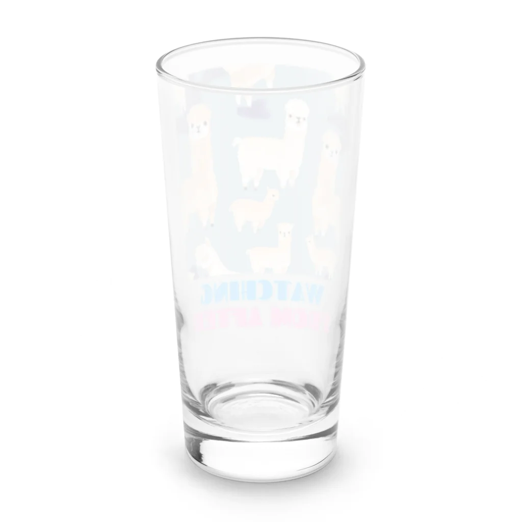 ako_kk5の見守り隊 Long Sized Water Glass :back