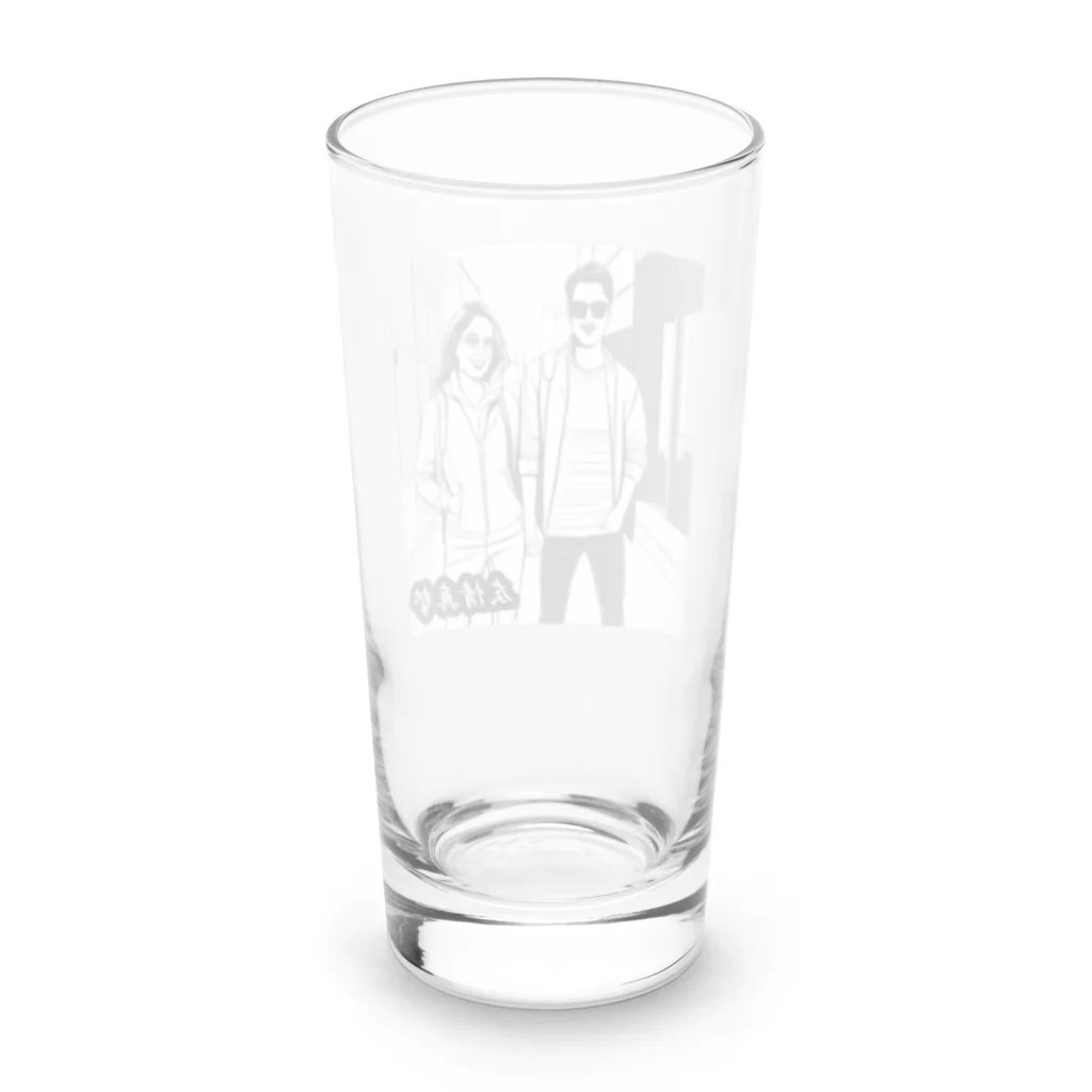 jimnistのkanji Long Sized Water Glass :back