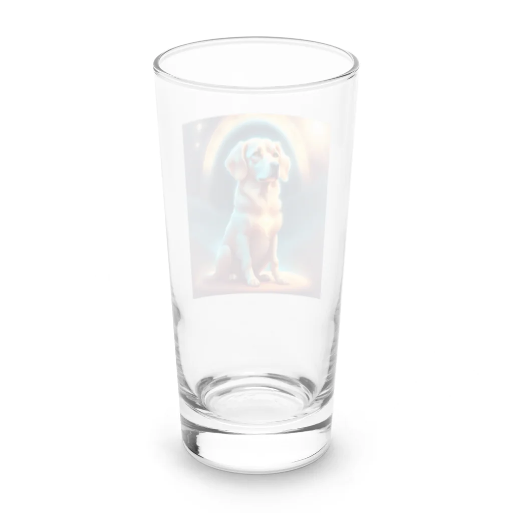 13261326の神々しい犬のグッズ Long Sized Water Glass :back