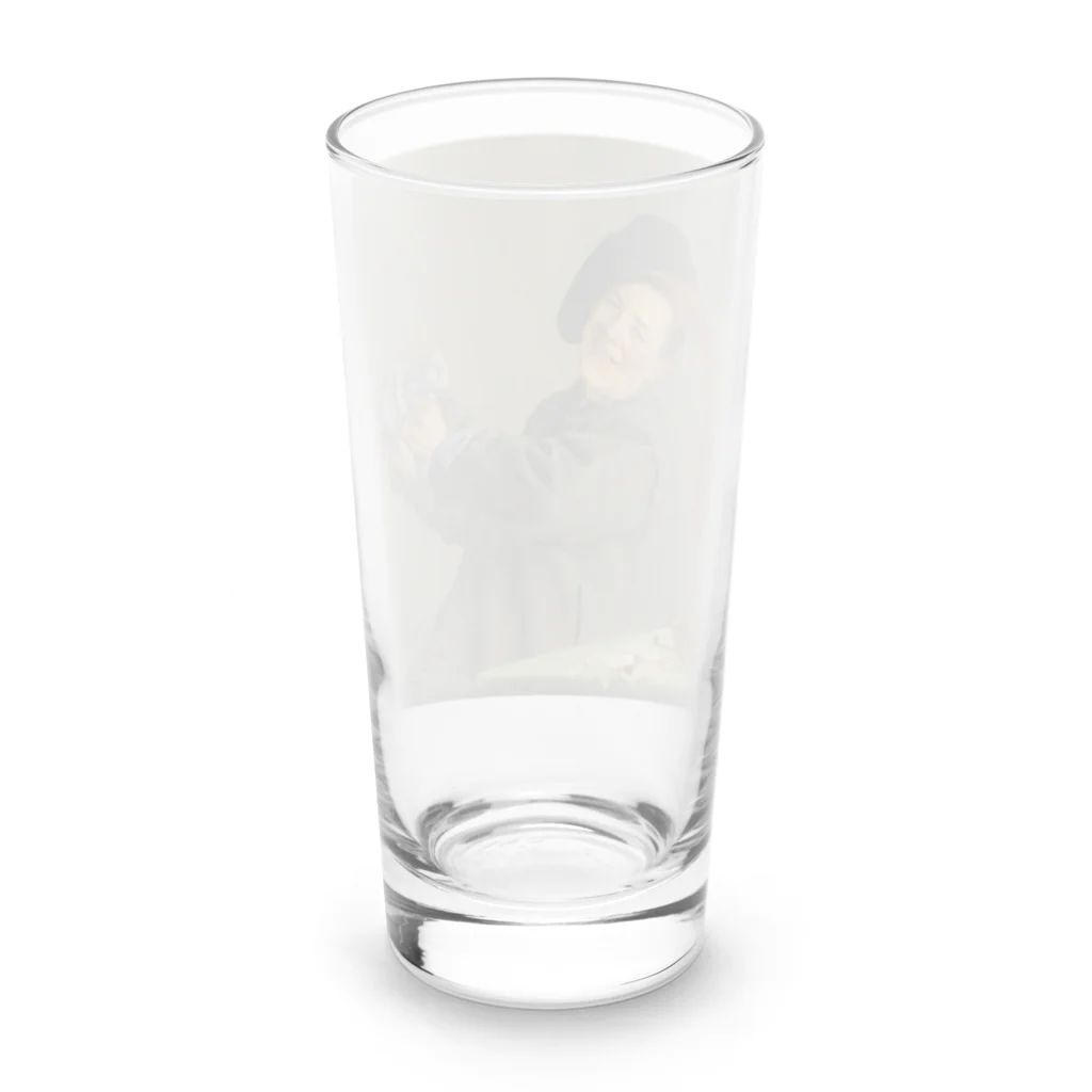 世界美術商店の陽気な酒飲み / The Jolly Drinker Long Sized Water Glass :back