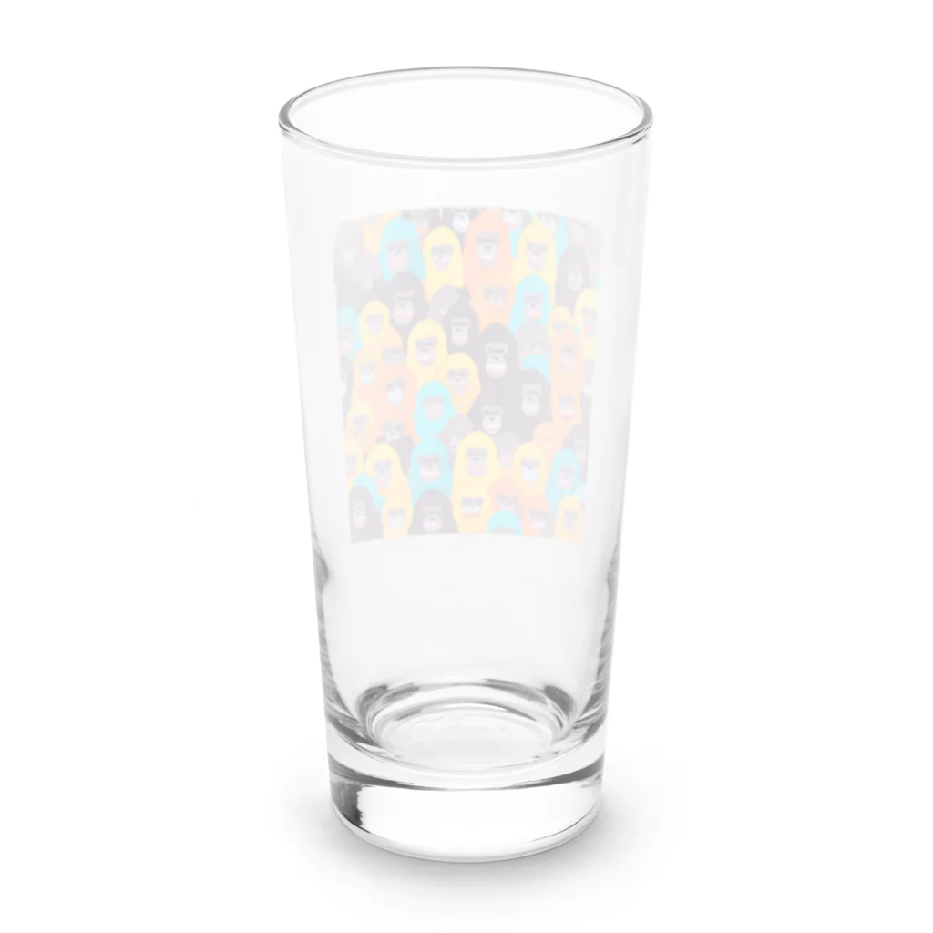 monomolai0331の親戚ふえたなぁ Long Sized Water Glass :back