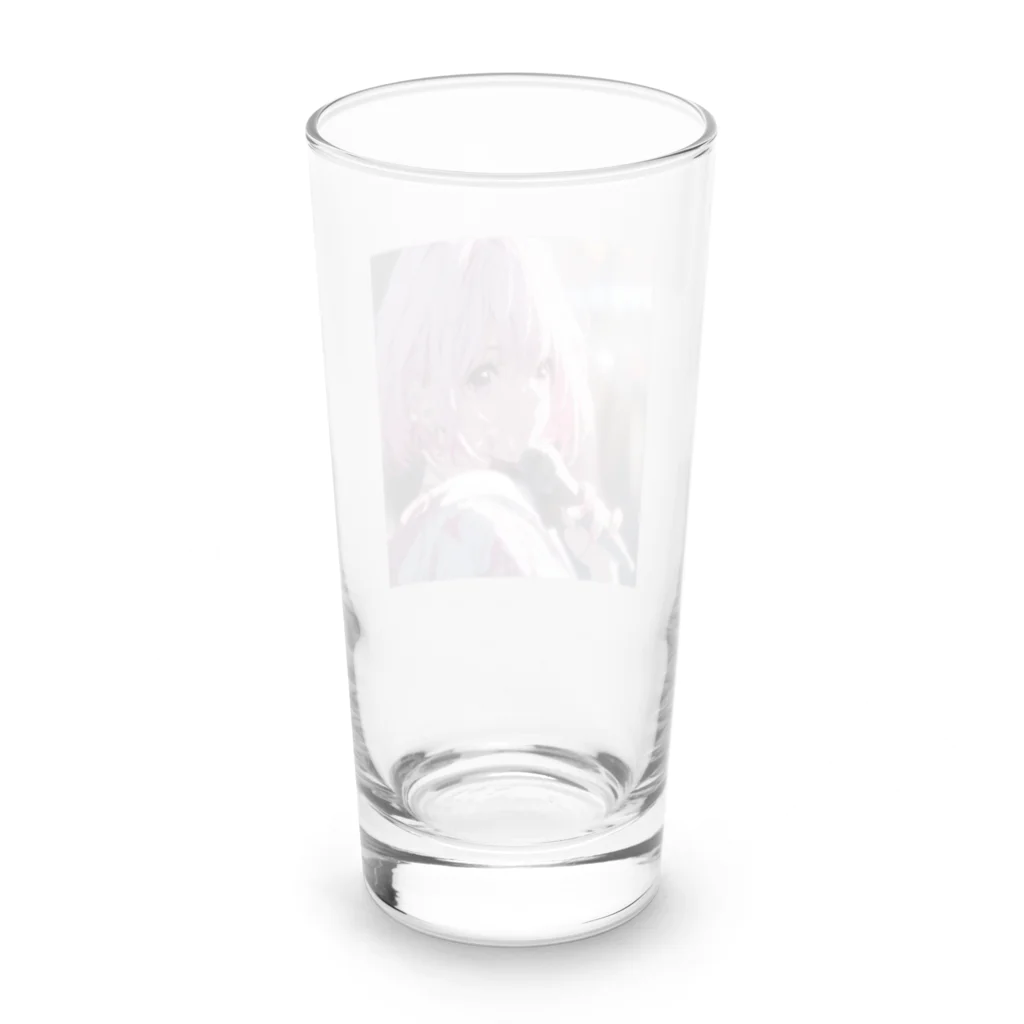 ぶーたんのステージ上の歌姫の輝き Long Sized Water Glass :back