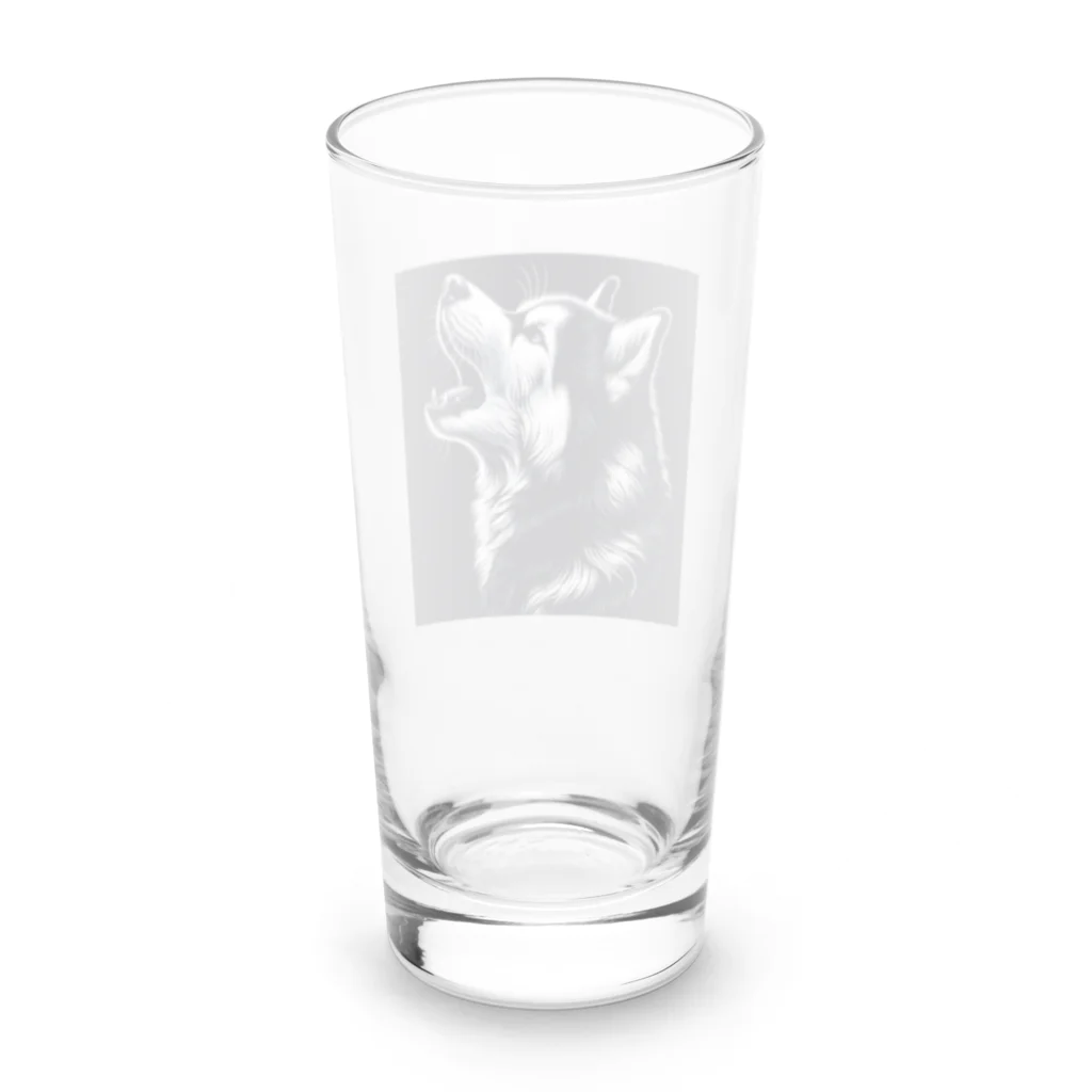 calcium369のシベリアン・ハスキー Long Sized Water Glass :back