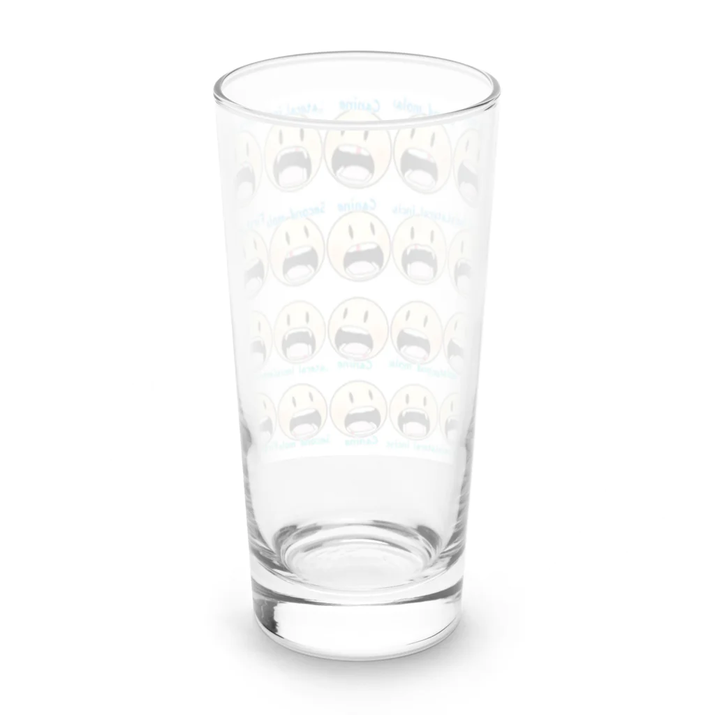 Osoro DesignのCherish family memories（Baby teeth） Long Sized Water Glass :back