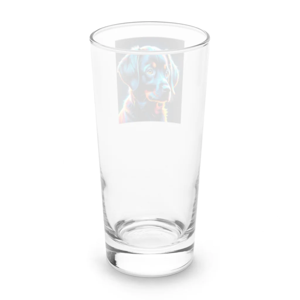 dcgnori／ワンコ画像のプリズムシャドードッグ Long Sized Water Glass :back