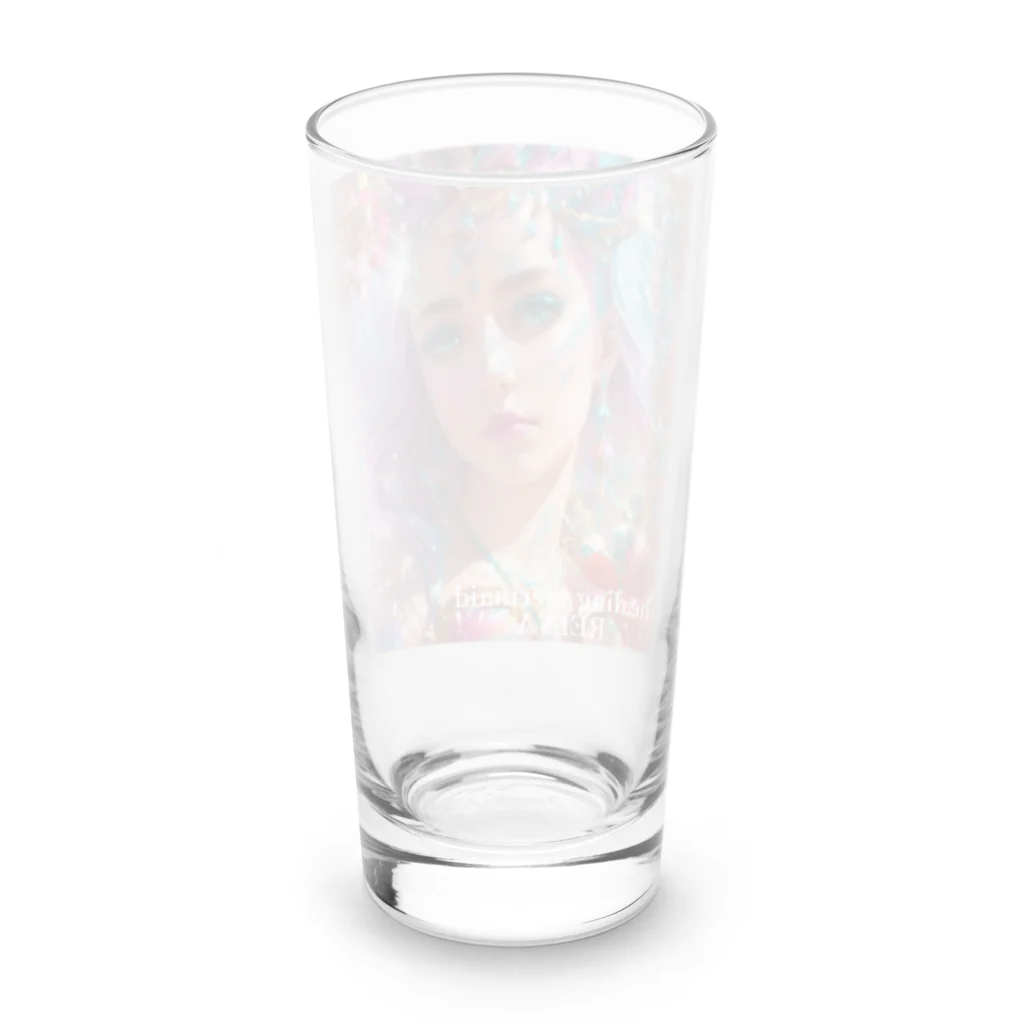 💖宇宙整体♪🌈♪こころからだチャンネル♪💖のhealing mermaid REINA Long Sized Water Glass :back