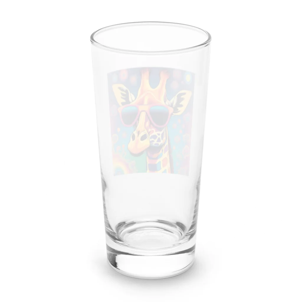 Anniversary TRIBEのパーリーキリン Long Sized Water Glass :back