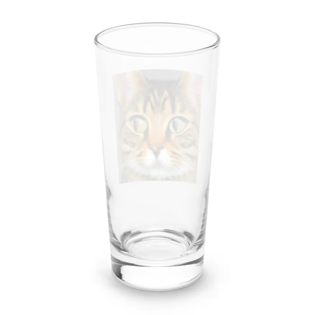 なっつ ふぁくとりーの我輩猫 Long Sized Water Glass :back