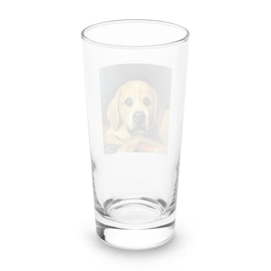 なっつ ふぁくとりーのThe Dog Long Sized Water Glass :back