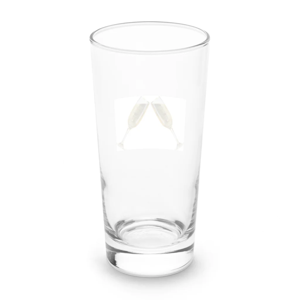 tomy1022のシャンパン乾杯 Long Sized Water Glass :back