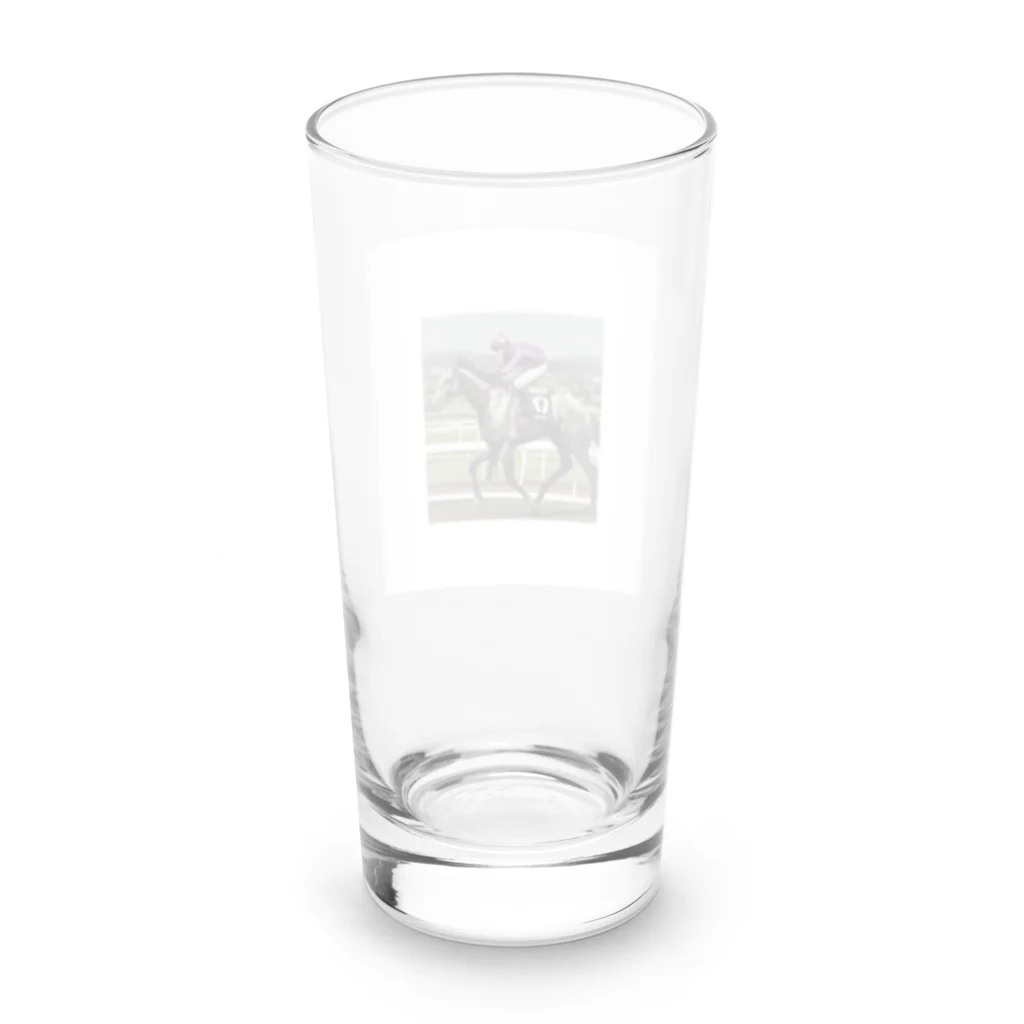 グローバル競馬の競走馬 Long Sized Water Glass :back
