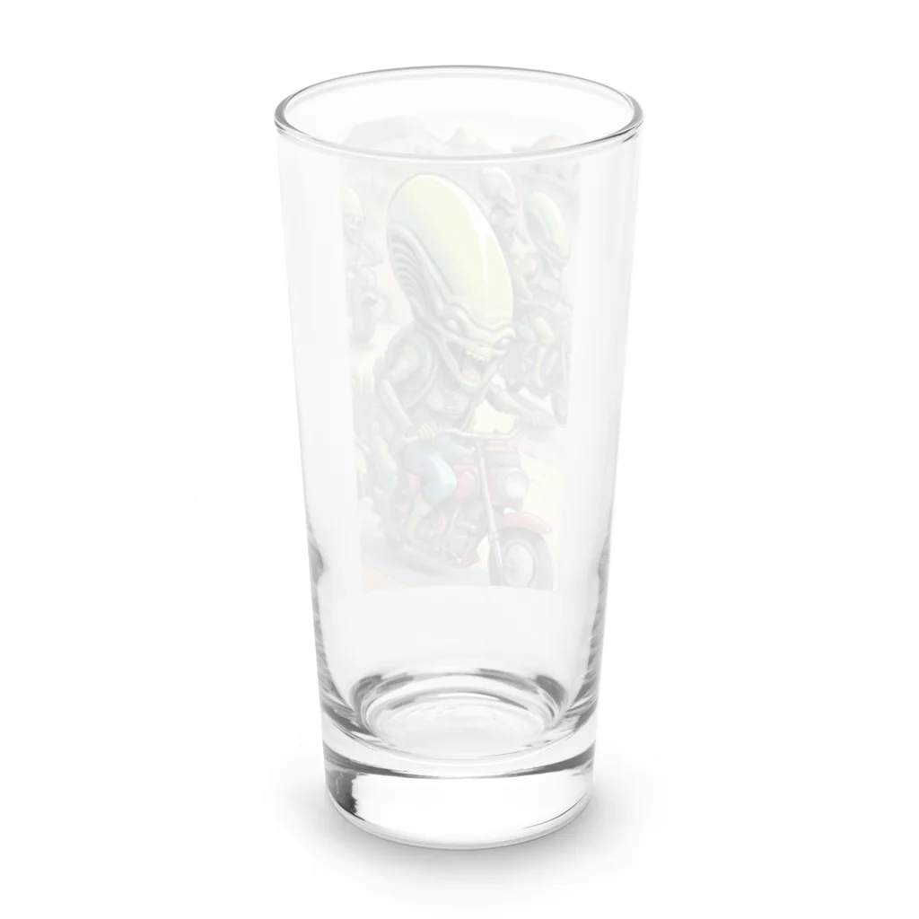 おっちゃんストアの宇宙人ライダー Long Sized Water Glass :back