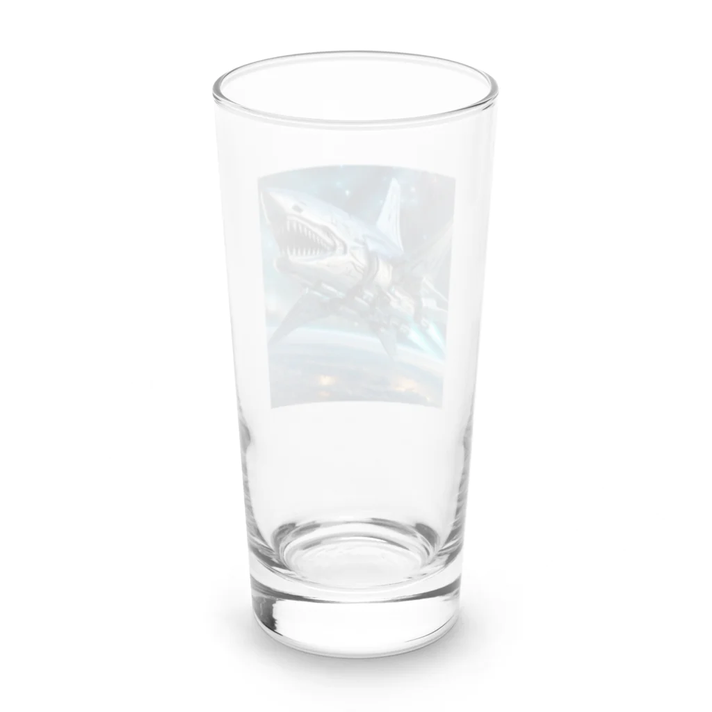 RISE　CEED【オリジナルブランドSHOP】のサメの宇宙船 Long Sized Water Glass :back