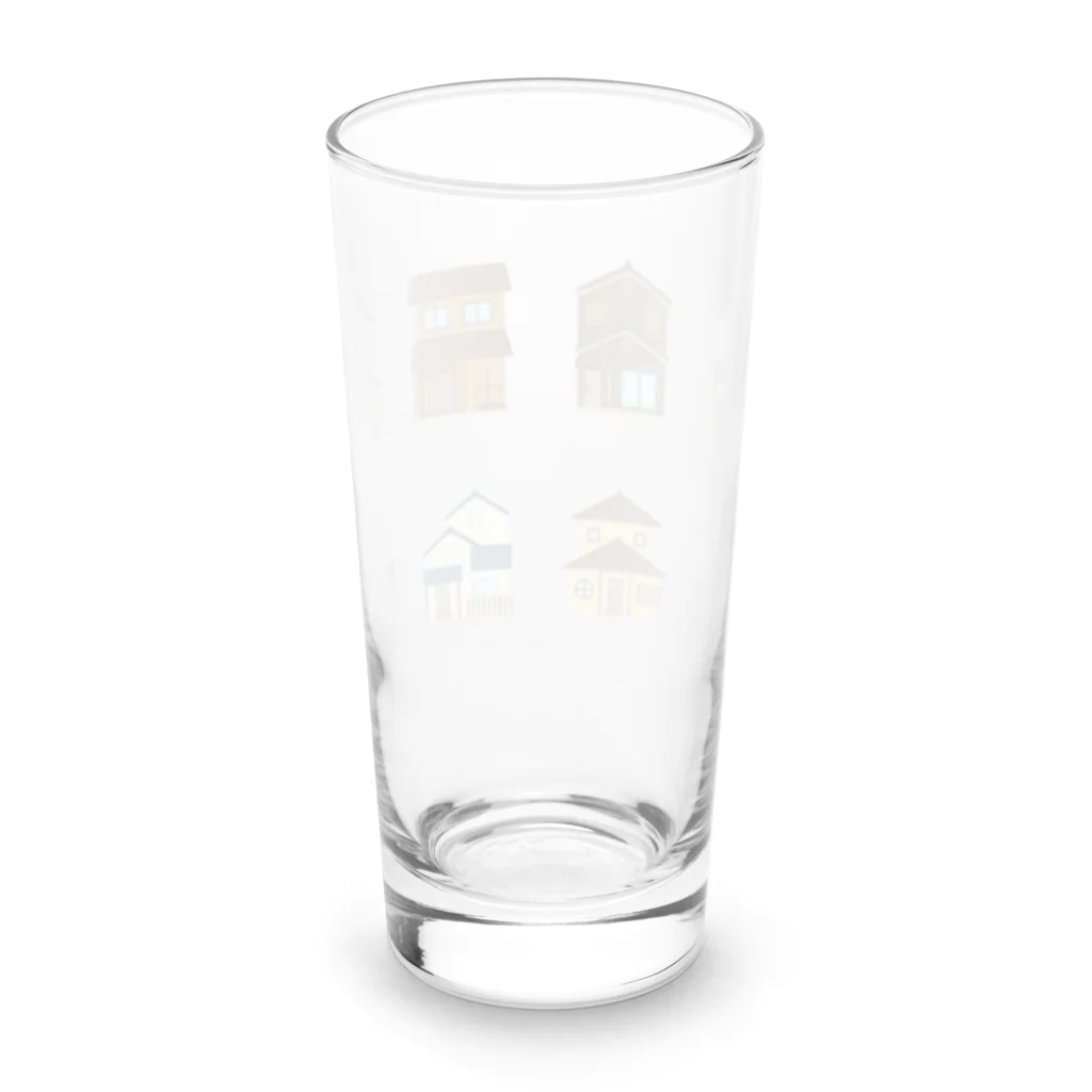 tomy1022のいろんな家集めました Long Sized Water Glass :back