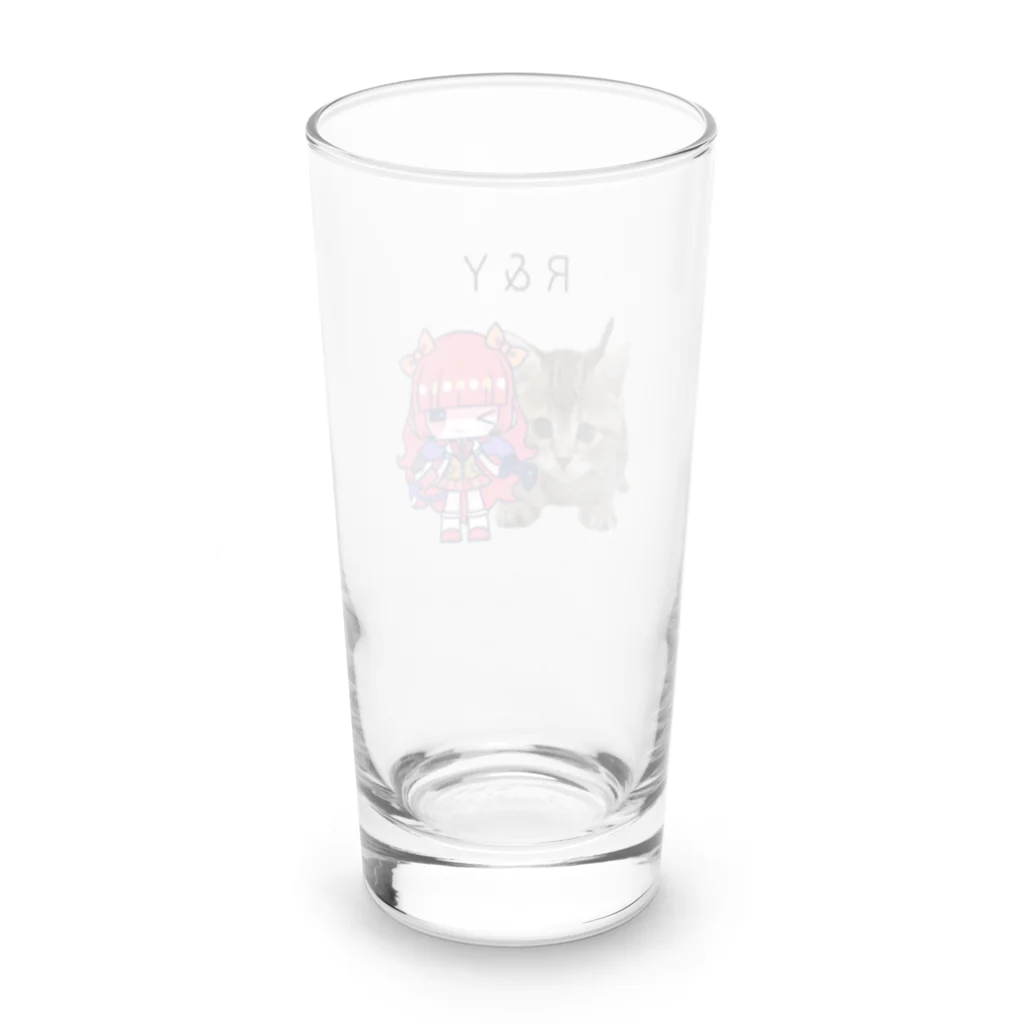 神野ゆいのR&Y りっちゃんとゆいの幼少期 Long Sized Water Glass :back