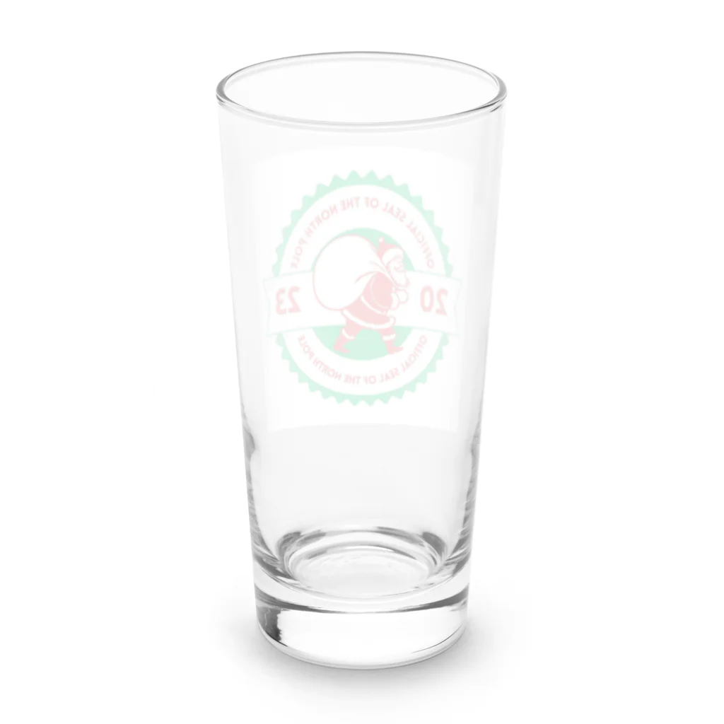 KYOUSAIの2023サンタ Long Sized Water Glass :back