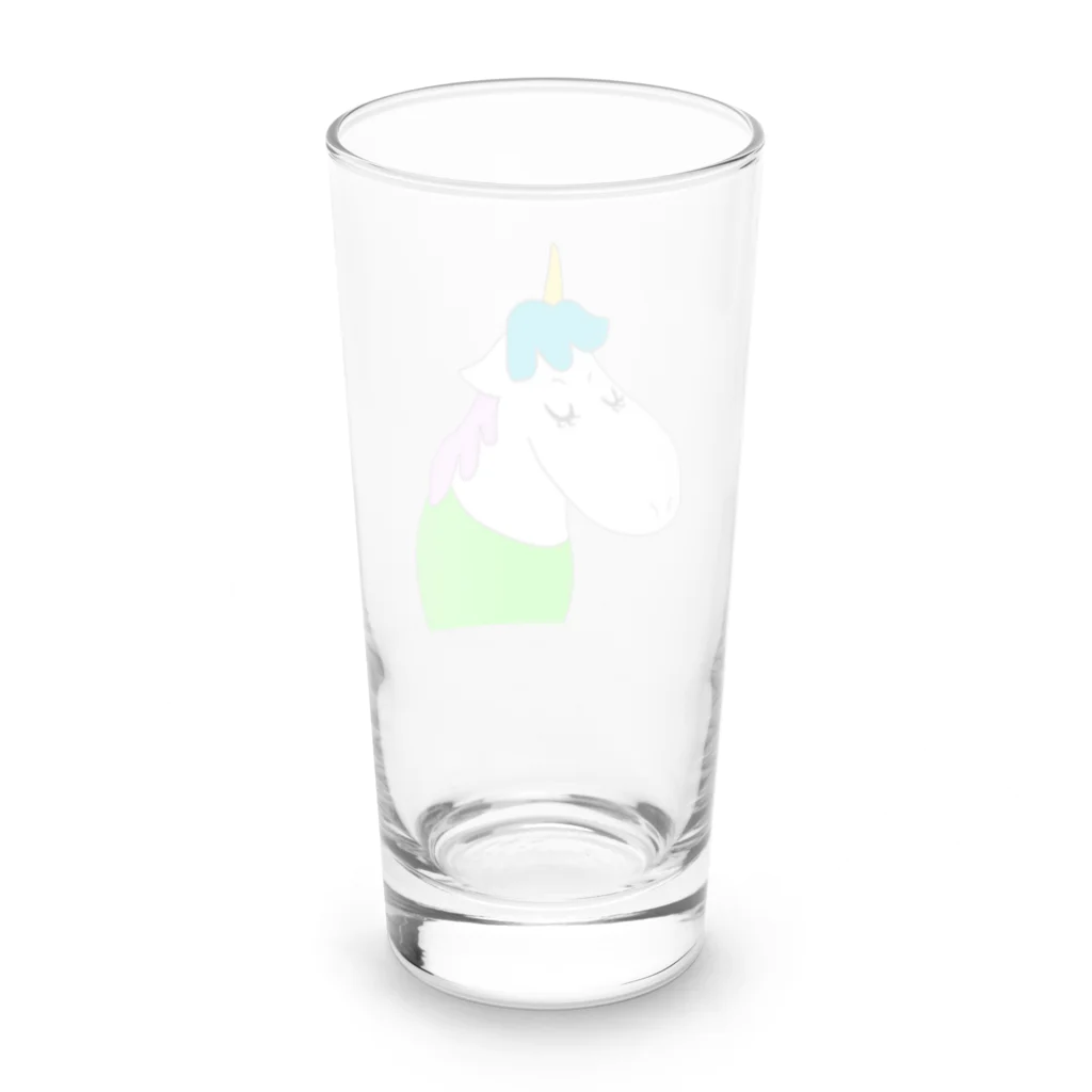 unicorn_hsのユニ子シリーズ Long Sized Water Glass :back