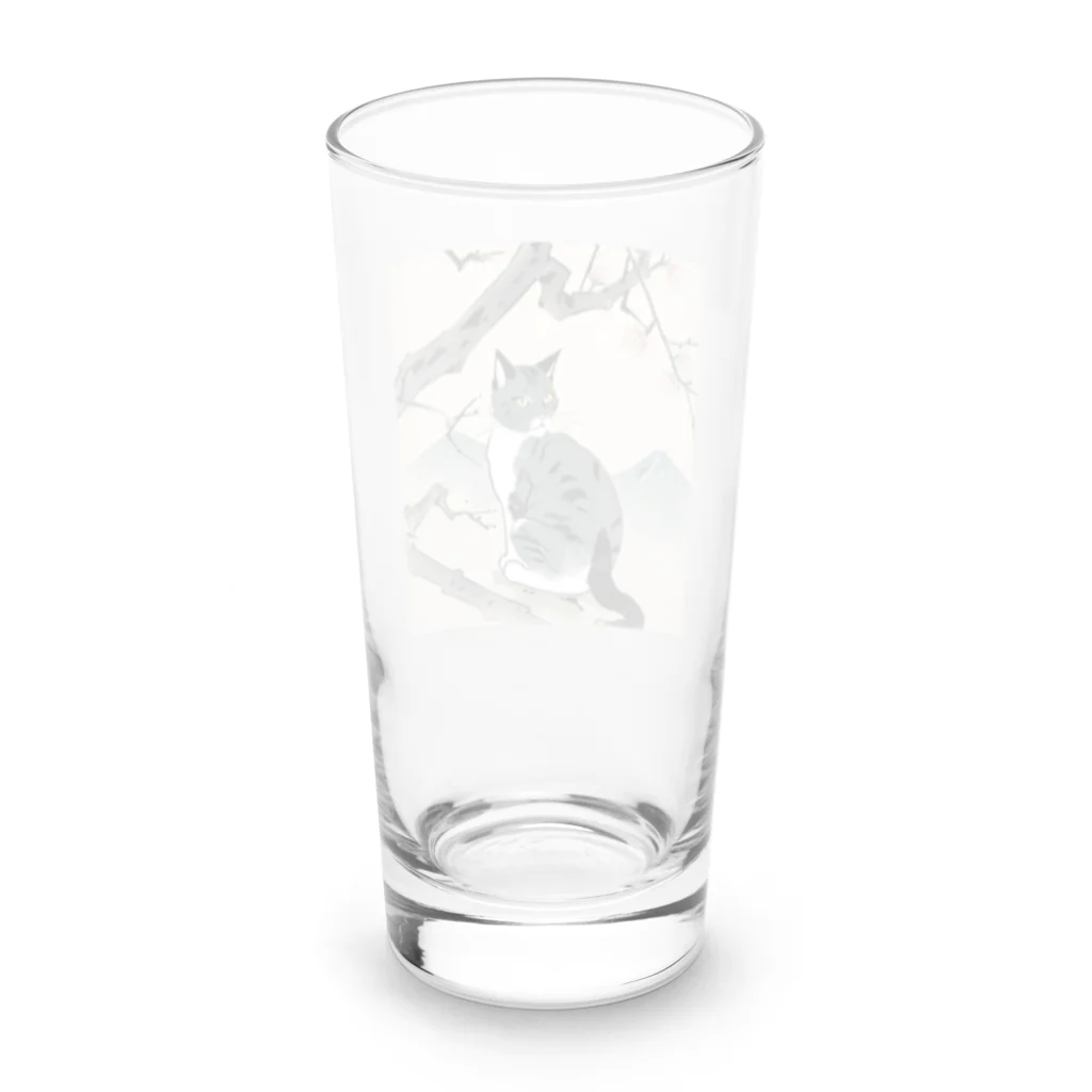 浮世絵デパートの浮世絵猫 Long Sized Water Glass :back