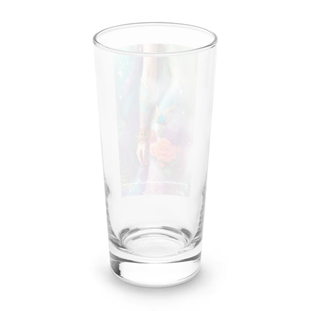 💖宇宙整体♪🌈♪こころからだチャンネル♪💖のmermaid REINA  fashion color Long Sized Water Glass :back