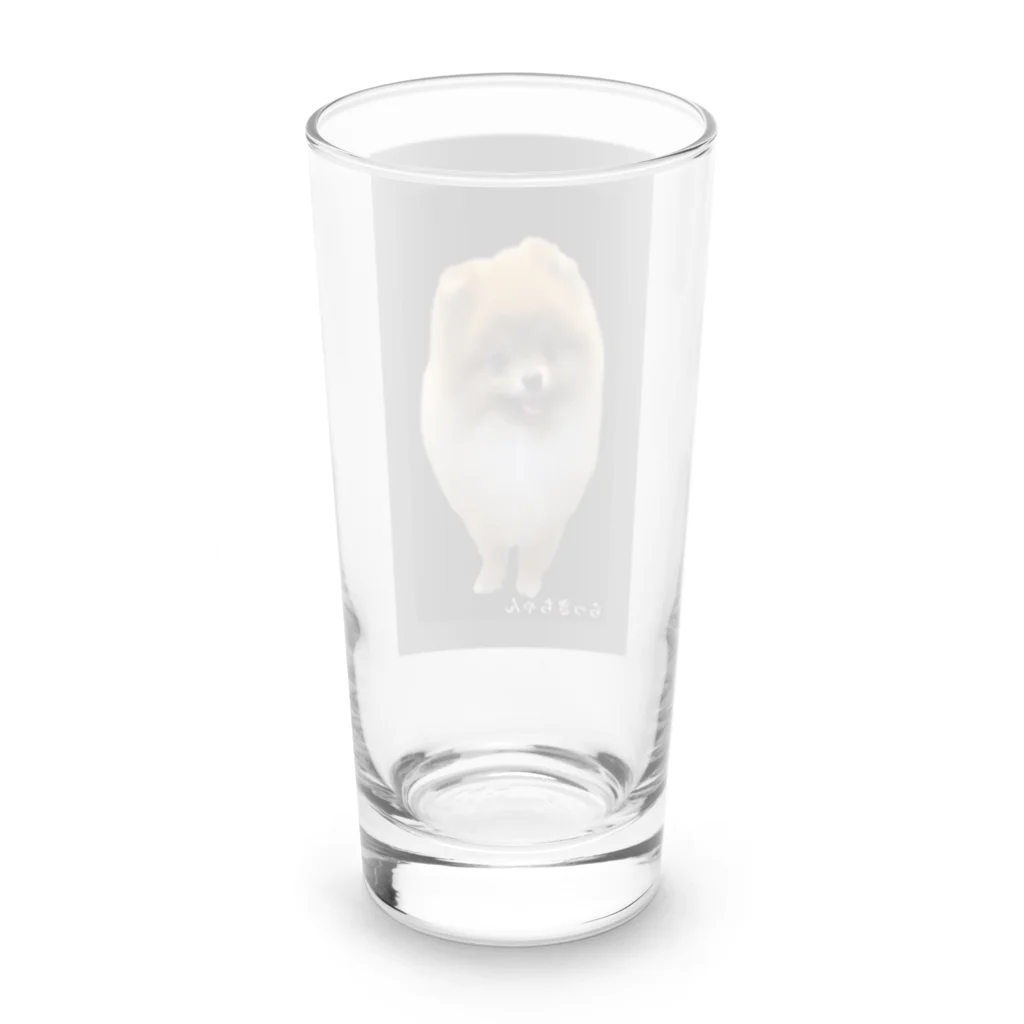 キャンドルドックのらっき Long Sized Water Glass :back