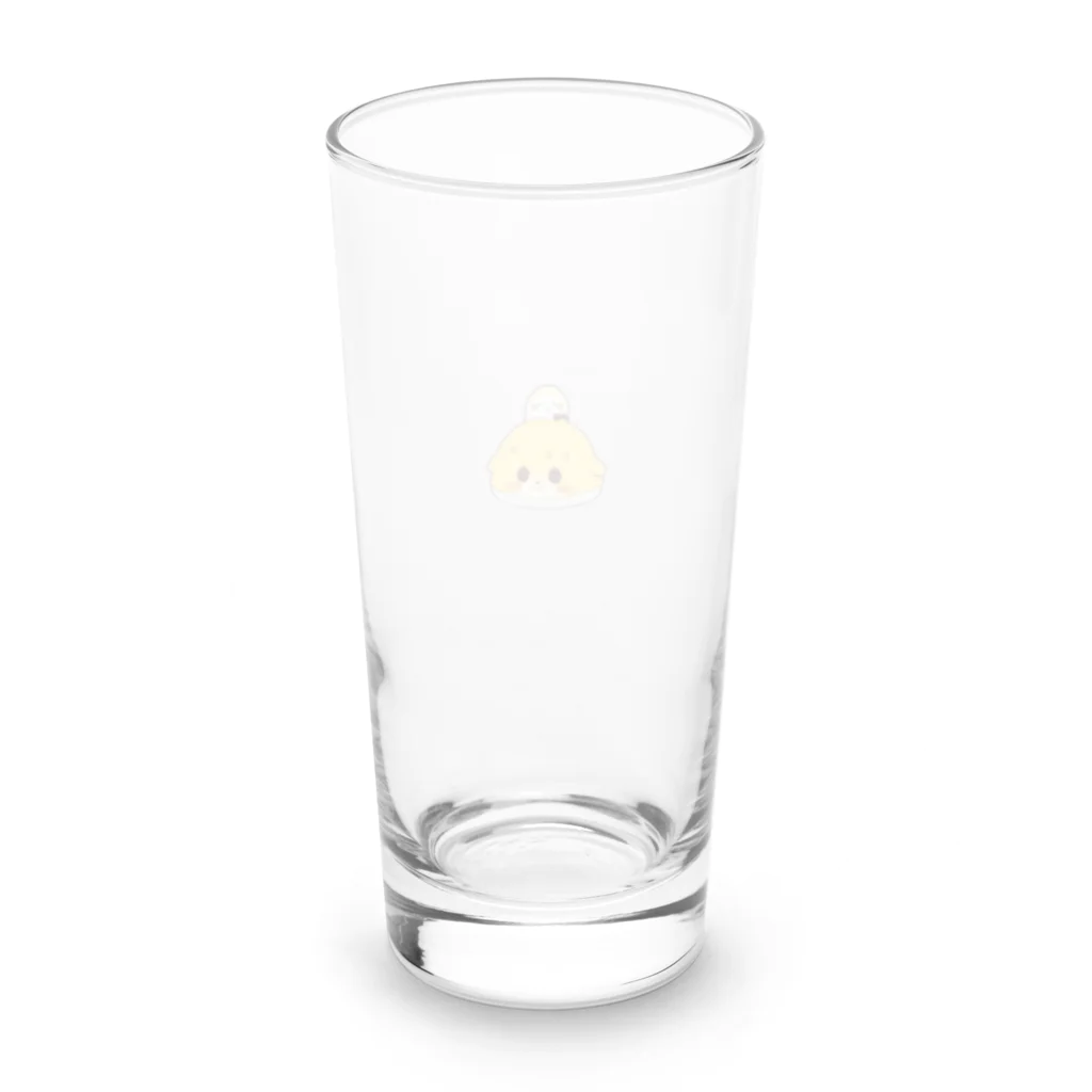 abrzziの癒し脱力パン Long Sized Water Glass :back