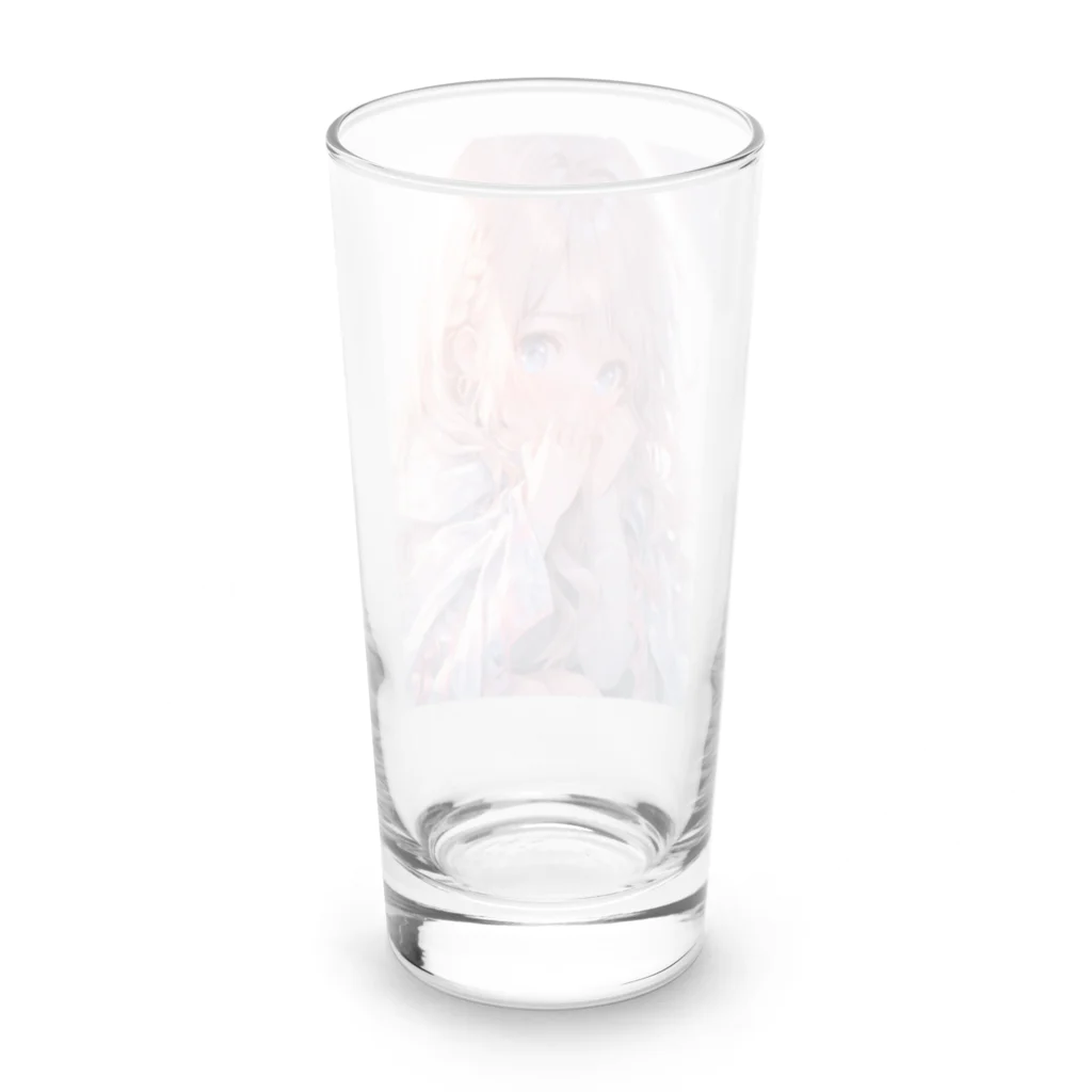 カップクリエイターAIの恥ずかしがりの彼女 Long Sized Water Glass :back