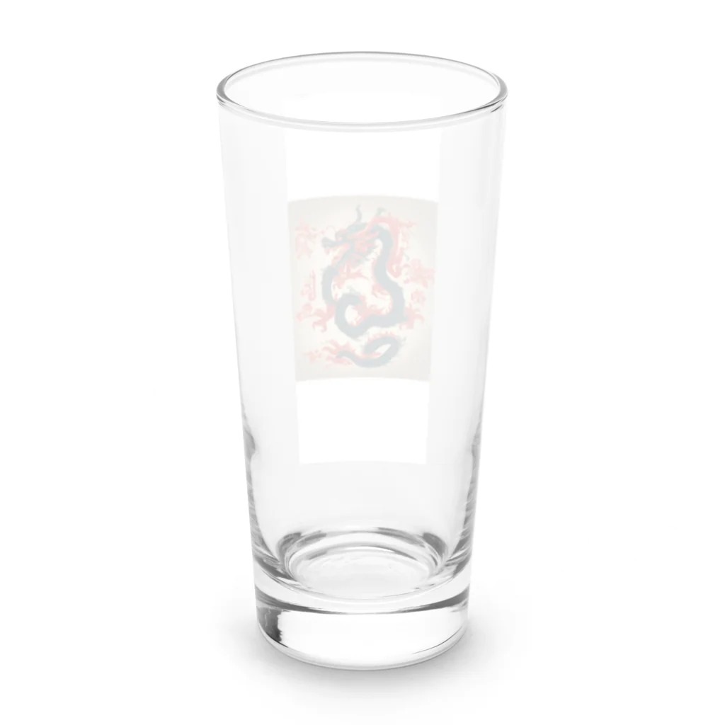 phoenix_jpの風水のドラゴン Long Sized Water Glass :back