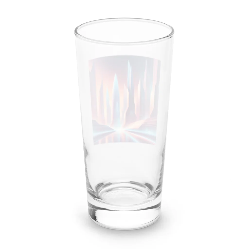 dana_tの未来都市 Long Sized Water Glass :back