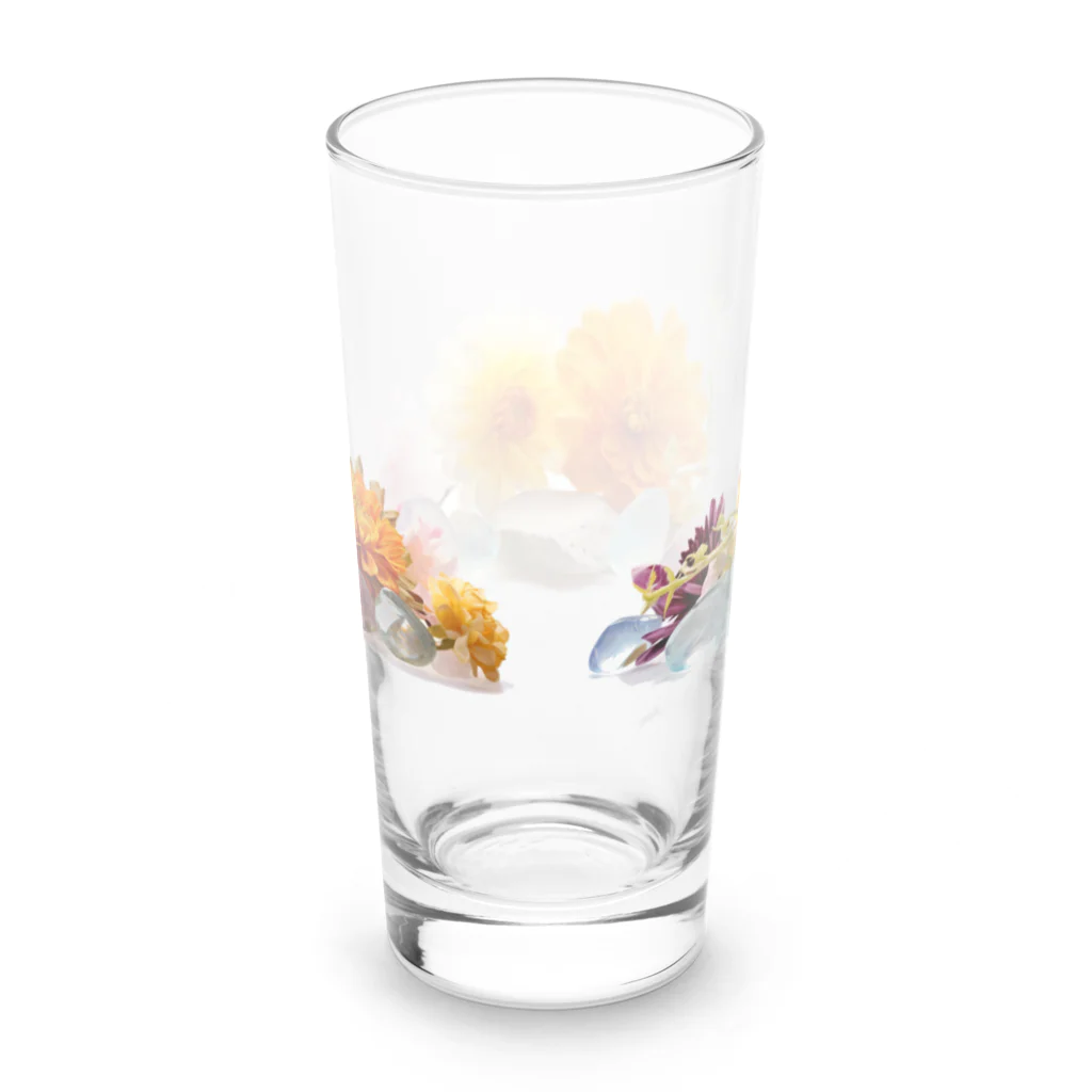 Lunatic-the-Jokersの[10月]October-Opal&Marigold Long Sized Water Glass :back