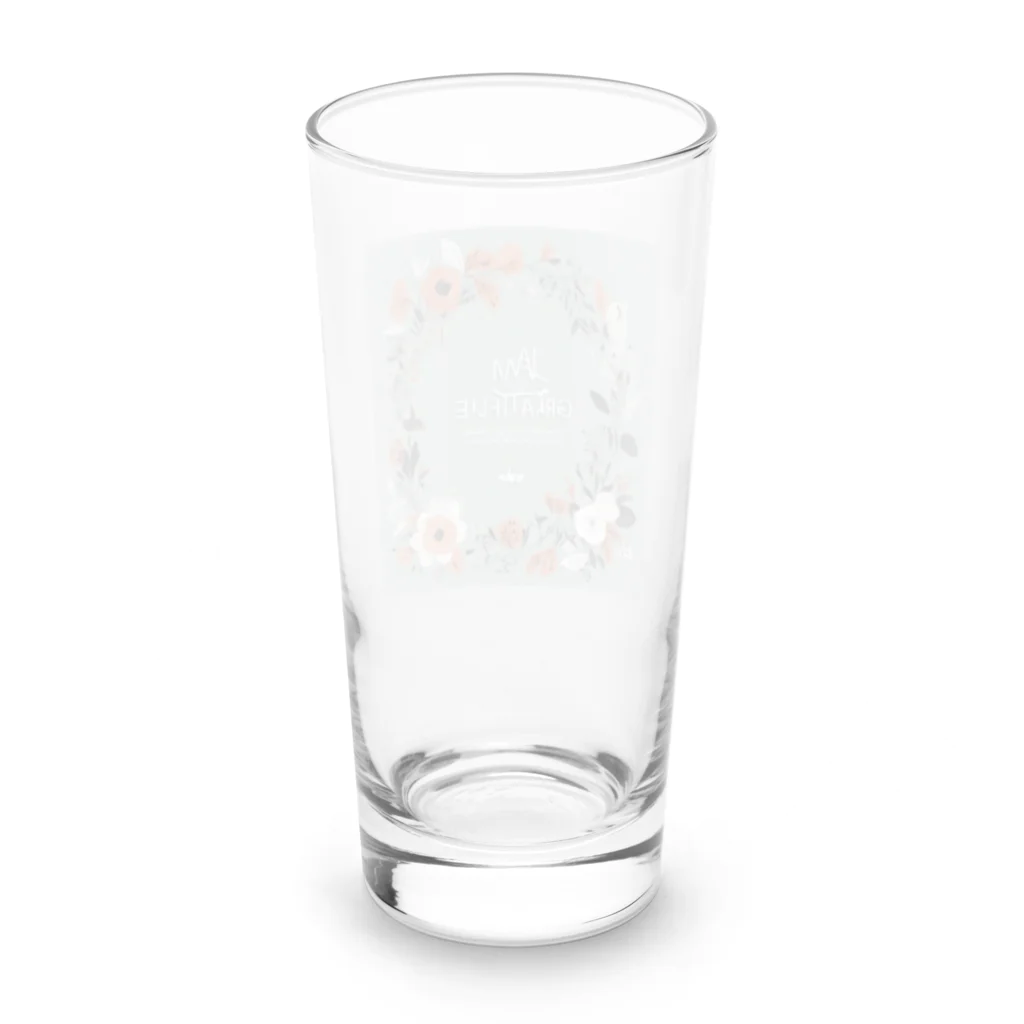 the blue seasonの豊かさの輪 Long Sized Water Glass :back