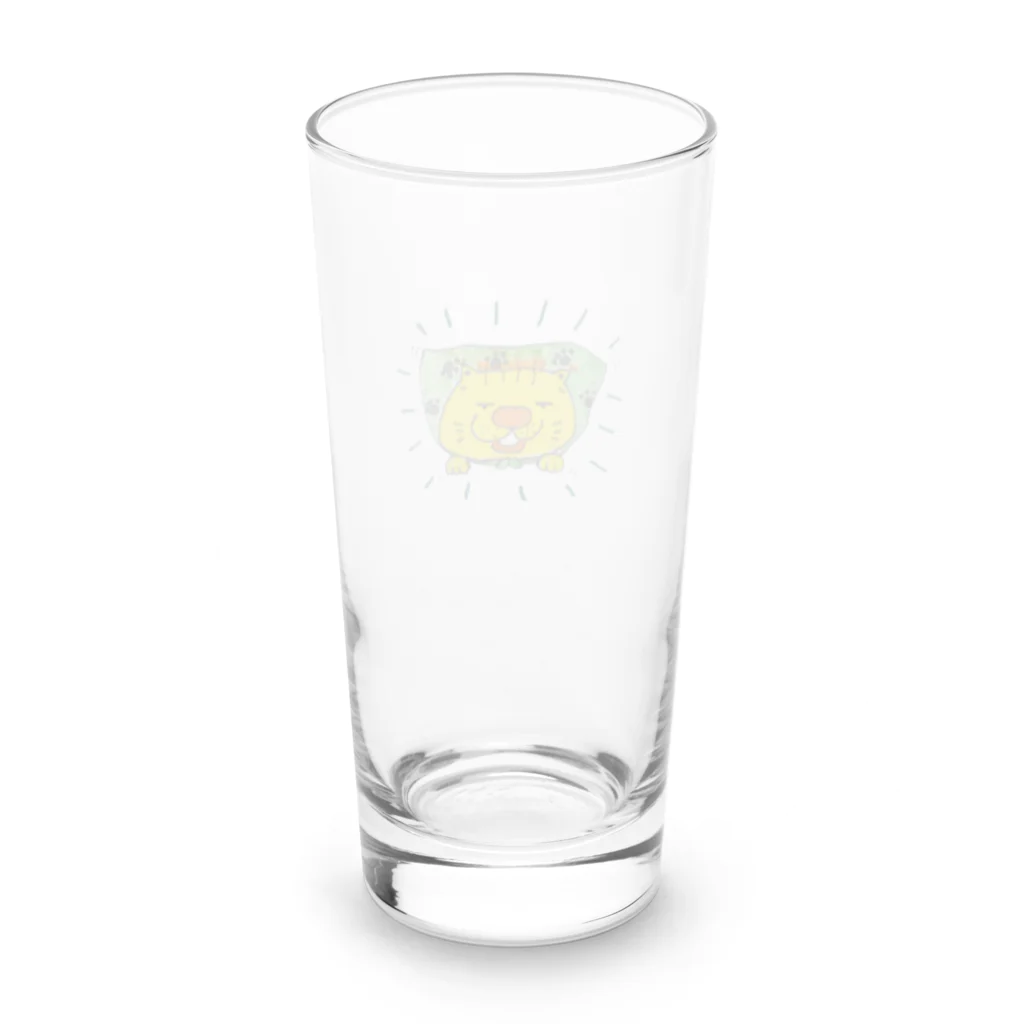 マティリアルのスーパー猫くん Long Sized Water Glass :back