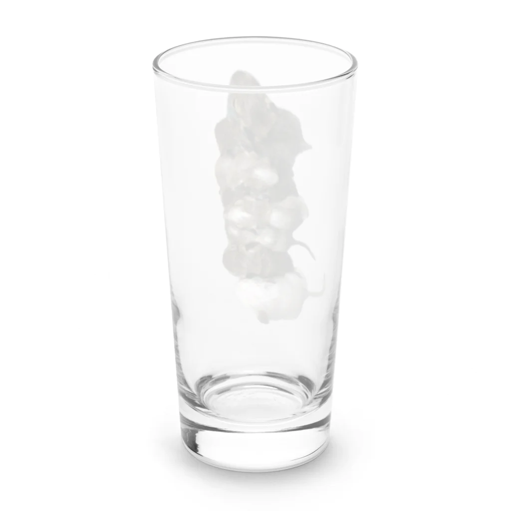 アニマルTAILのデグー兄弟 Long Sized Water Glass :back