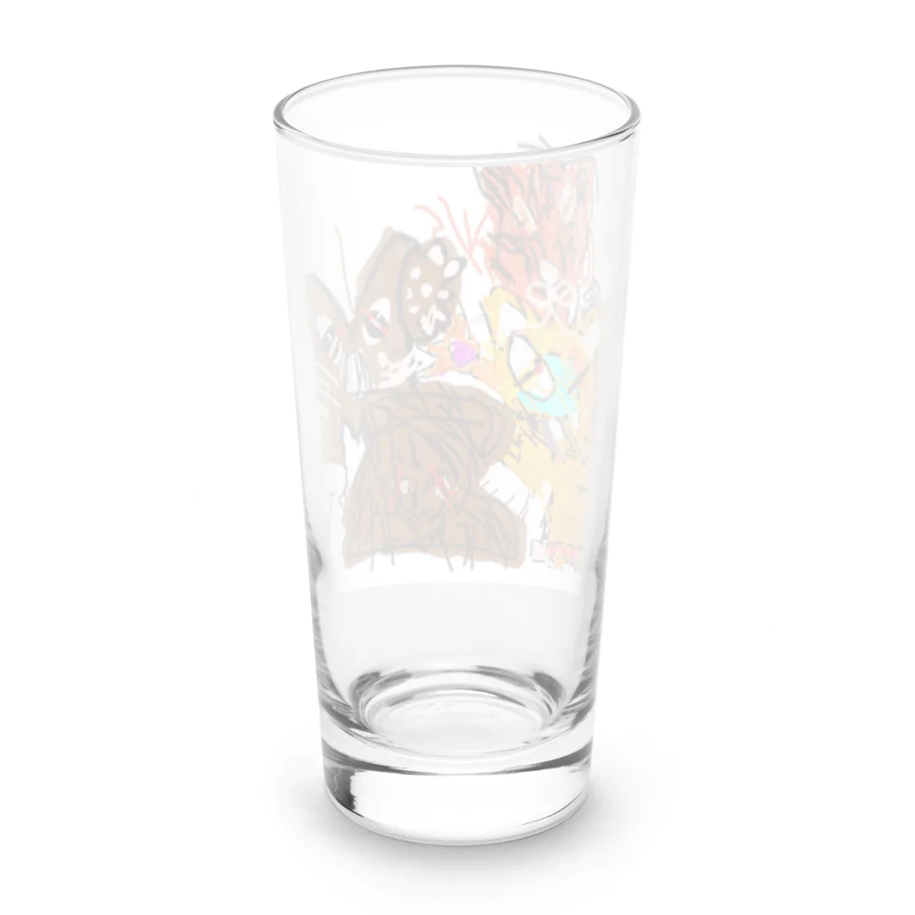 lukanose-kidsのm-tues MR Long Sized Water Glass :back