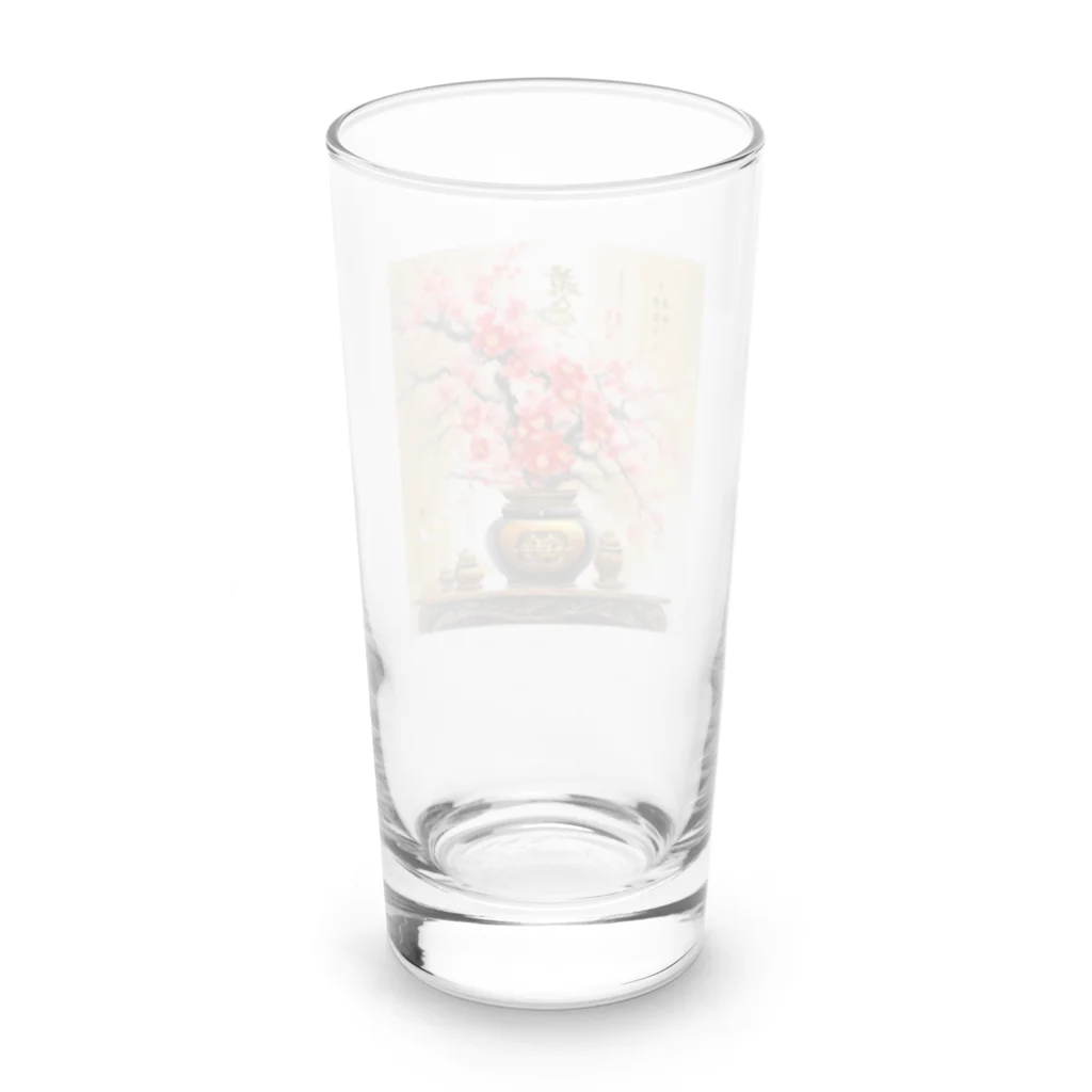 style2469の金運爆上げ風水画 Long Sized Water Glass :back