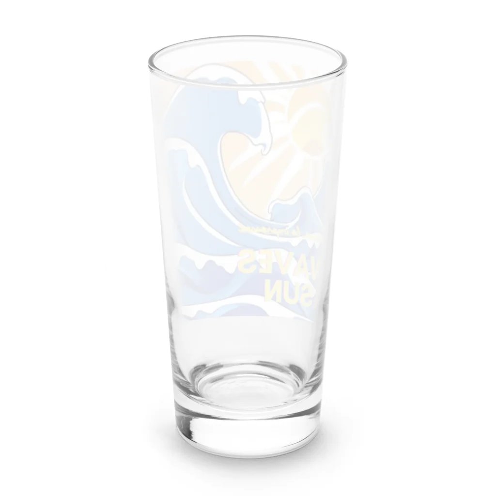 DOKONIDAの波と太陽　グッツ Long Sized Water Glass :back