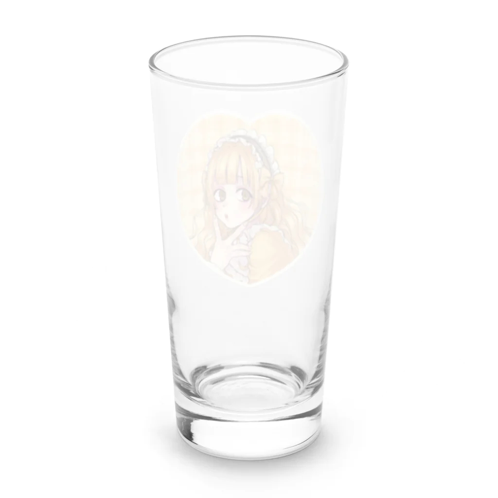 異界塔の特大愛少女　黄 Long Sized Water Glass :back