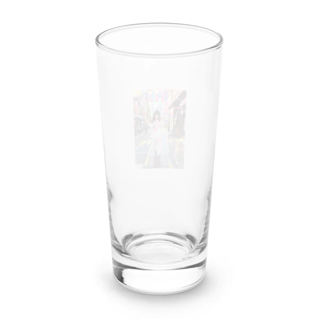 俺のカノジョの俺のカノジョ 昭和風？商店街編 Long Sized Water Glass :back