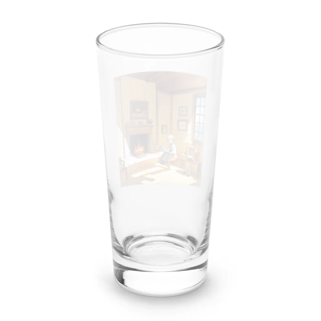 cameron2のぬくもりん Long Sized Water Glass :back