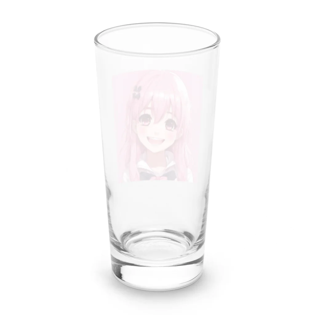 ラブリーランドのMOE-chan Long Sized Water Glass :back