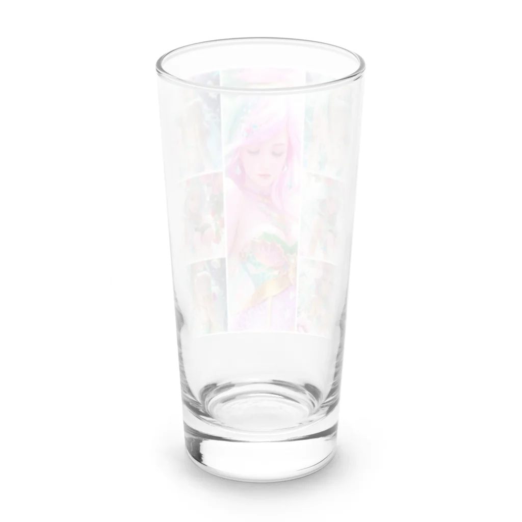 💖宇宙整体♪🌈♪こころからだチャンネル♪💖のhealing move  mermaid REINA Long Sized Water Glass :back