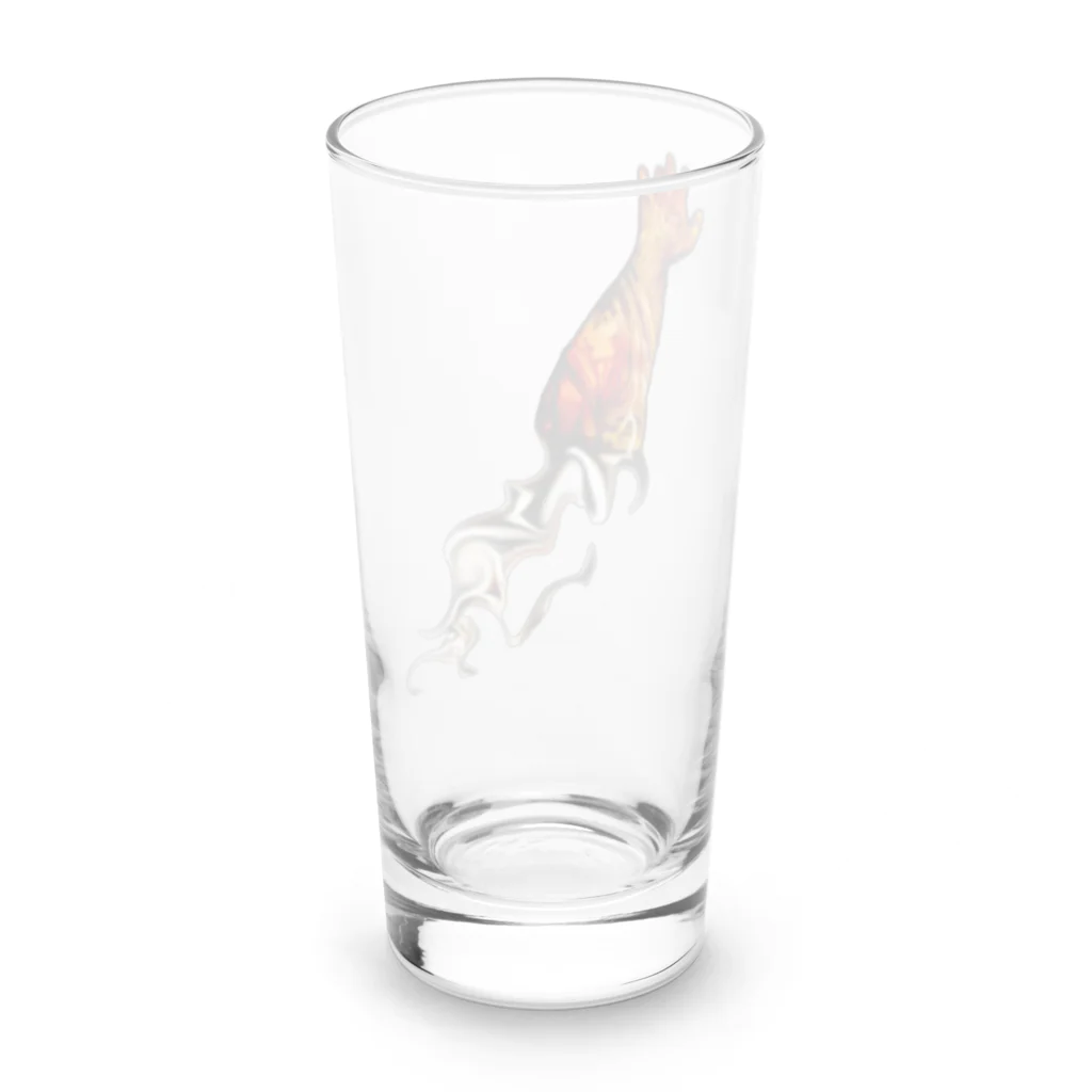 MUNE-KUNのMUNEクン アート ロンググラス 005 Long Sized Water Glass :back