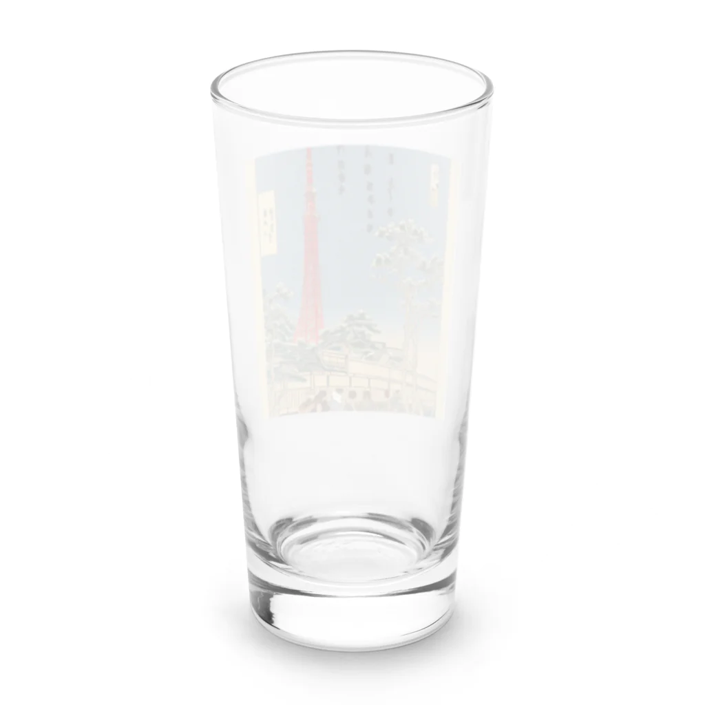 パイルドライバーの江戸塔 Long Sized Water Glass :back